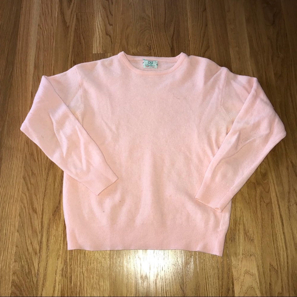 Vintage 012 Benetton Pink Wool Sweater🎀